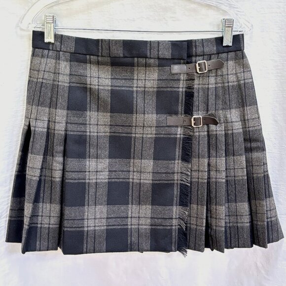 Ralph by Ralph Lauren Vintage Pleated Plaid Mini Skirt *TAKING OFFERS* - Picture 1 of 9